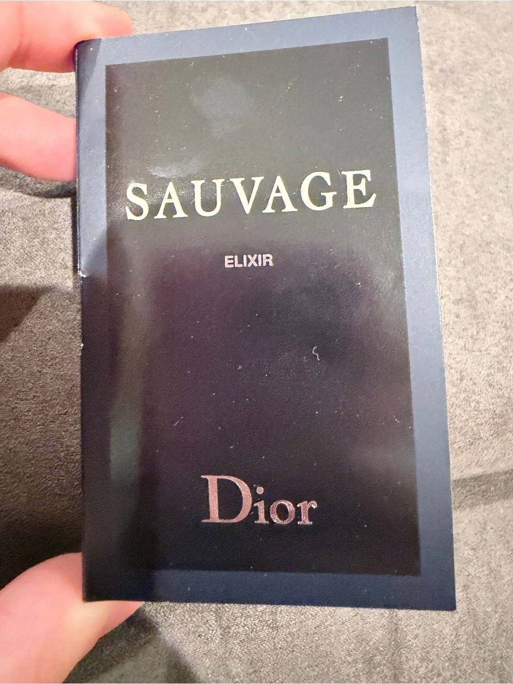 Sauvage Elixir Dior Sample